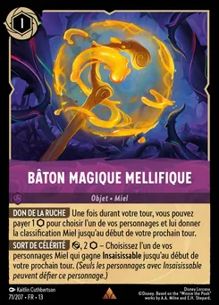 Bâton magique mellifique 71/207 — Attack of the Vine!