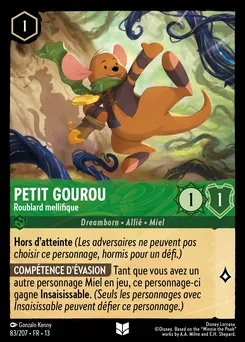 Petit Gourou - Roublard mellifique 83/207 — Attack of the Vine!