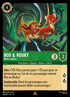 Rox & Rouky - Deux copains 94/207 — Attack of the Vine!