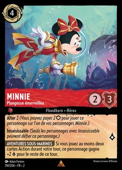 Minnie - Plongeuse émerveillée 114/204 — Rise of the Floodborn