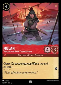 Mulan - Tout juste sortie de l'entraînement 117/204 — Rise of the Floodborn