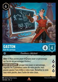 Gaston - Fort du cerveau 147/204 — Rise of the Floodborn