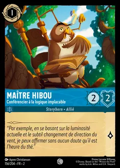 Maître Hibou - Conférencier à la logique implacable 156/204 — Rise of the Floodborn