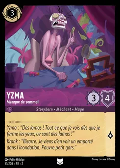 Yzma - Manque de sommeil 61/204 — Rise of the Floodborn