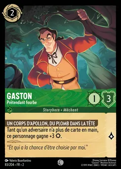 Gaston - Prétendant fourbe 83/204 — Rise of the Floodborn