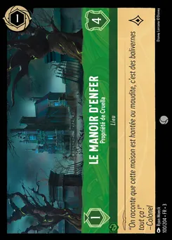 Le Manoir d'Enfer - Propriété de Cruella 100/204 — Into the Inklands