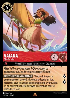 Vaiana - Cheffe née 116/204 — Into the Inklands