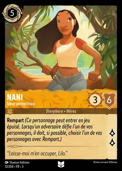 Nani - Sœur protectrice 12/204 — Into the Inklands