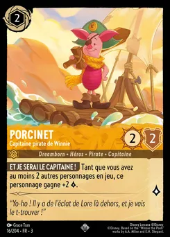 Porcinet - Capitaine pirate de Winnie 16/204 — Into the Inklands