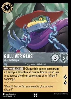 Gulliver Glas - Chef métallique 194/204 — Into the Inklands