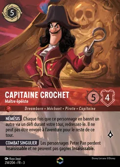 Capitaine Crochet - Maître épéiste 214/204 — Into the Inklands