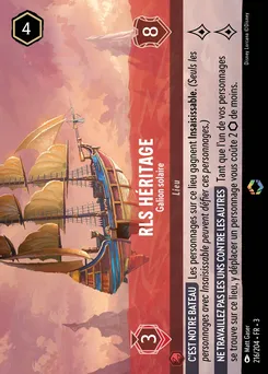 RLS Héritage - Galion solaire 216/204 — Into the Inklands