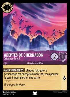 Adeptes de Chernabog - Créatures du mal 36/204 — Into the Inklands