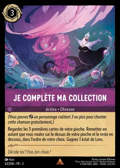 Je complète ma collection 63/204 — Into the Inklands