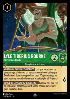 Lyle Tiberius Rourke - Mercenaire fourbe 78/204 — Into the Inklands