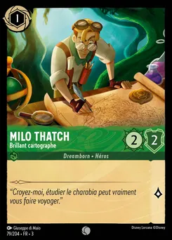 Milo Thatch - Brillant cartographe 79/204 — Into the Inklands