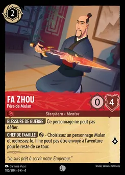 Fa Zhou - Père de Mulan 105/204 — Ursula's Return