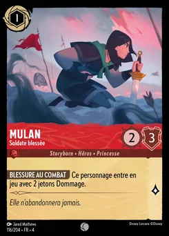 Mulan - Soldate blessée 116/204 — Ursula's Return