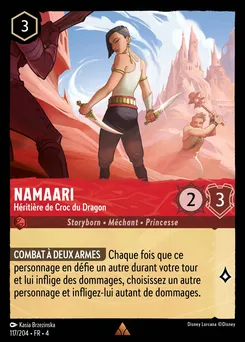 Namaari - Héritière de Croc du Dragon 117/204 — Ursula's Return