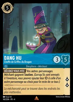 Dang Hu - Cheffe de Griffes du Dragon 142/204 — Ursula's Return