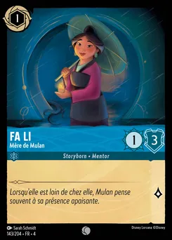Fa Li - Mère de Mulan 143/204 — Ursula's Return