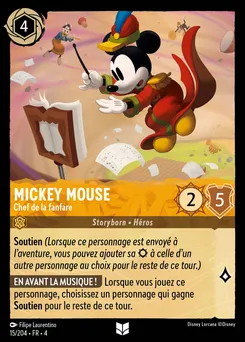 Mickey Mouse - Chef de la fanfare 15/204 — Ursula's Return