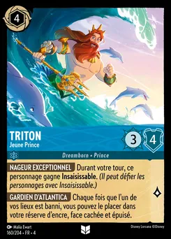 Triton - Jeune Prince 160/204 — Ursula's Return