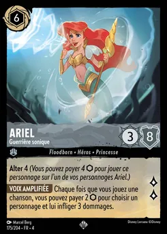 Ariel - Guerrière sonique 175/204 — Ursula's Return