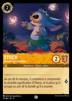 Stitch - Danseur extraterrestre 23/204 — Ursula's Return