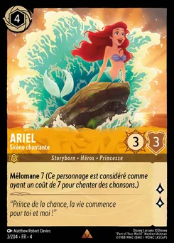Ariel - Sirène chantante 3/204 — Ursula's Return