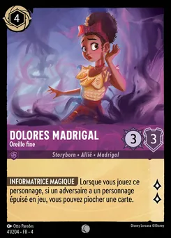 Dolores Madrigal - Oreille fine 41/204 — Ursula's Return