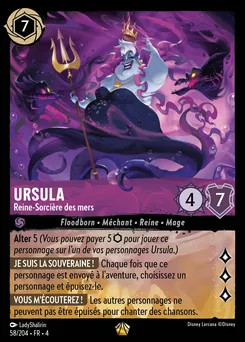 Ursula - Reine-Sorcière des mers 58/204 — Ursula's Return