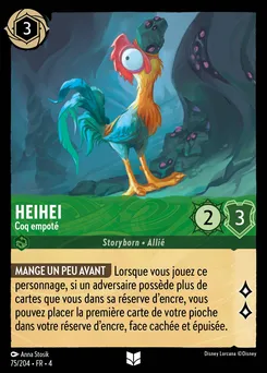 Heihei - Coq empoté 75/204 — Ursula's Return