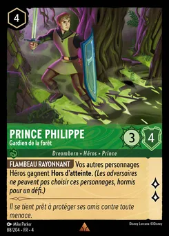 Prince Philippe - Gardien de la forêt 88/204 — Ursula's Return