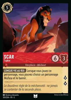 Scar - Traître 109/204 — Shimmering Skies