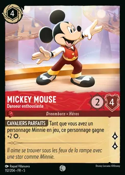 Mickey Mouse - Danseur enthousiaste 112/204 — Shimmering Skies