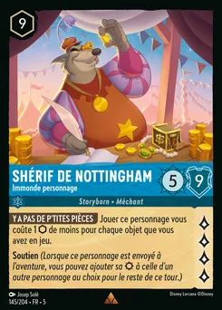 Shérif de Nottingham - Immonde personnage 145/204 — Shimmering Skies
