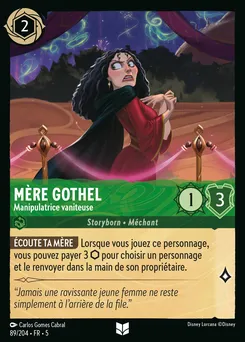 Mère Gothel - Manipulatrice vaniteuse 89/204 — Shimmering Skies
