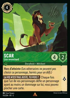 Scar - Lion revanchard 93/204 — Shimmering Skies