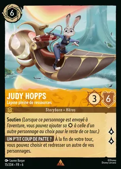 Judy Hopps - Lapine pleine de ressources 15/204 — Azurite Sea