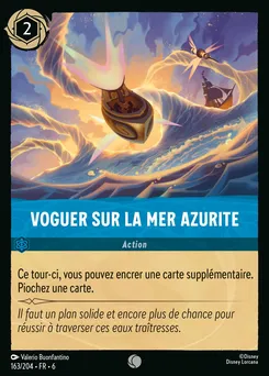 Voguer sur la mer Azurite 163/204 — Azurite Sea