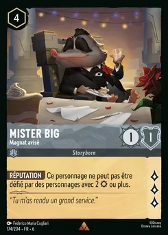 Mister Big - Magnat avisé 174/204 — Azurite Sea