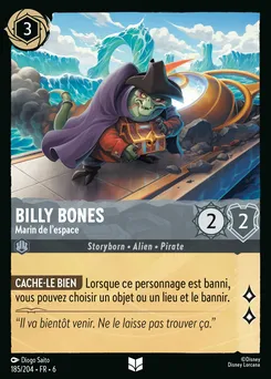 Billy Bones - Marin de l'espace 185/204 — Azurite Sea