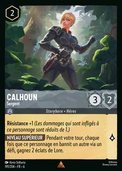 Calhoun - Sergent 191/204 — Azurite Sea