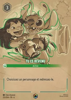 Tu es revenu 213/204 — Azurite Sea