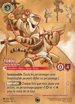 Tigrou - Dans le nid-de-pie 215/204 — Azurite Sea