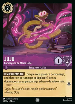 Juju - Compagnon de Mama Odie 41/204 — Azurite Sea