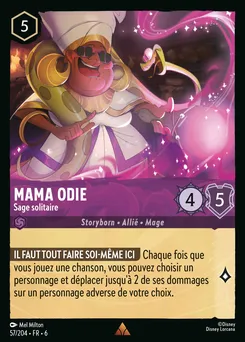 Mama Odie - Sage solitaire 57/204 — Azurite Sea