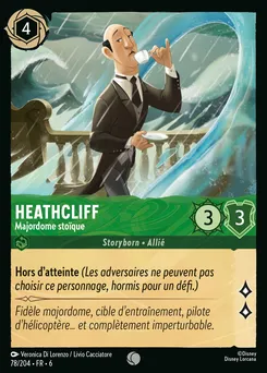 Heathcliff - Majordome stoïque 78/204 — Azurite Sea