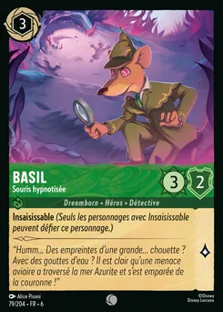 Basil - Souris hypnotisée 79/204 — Azurite Sea